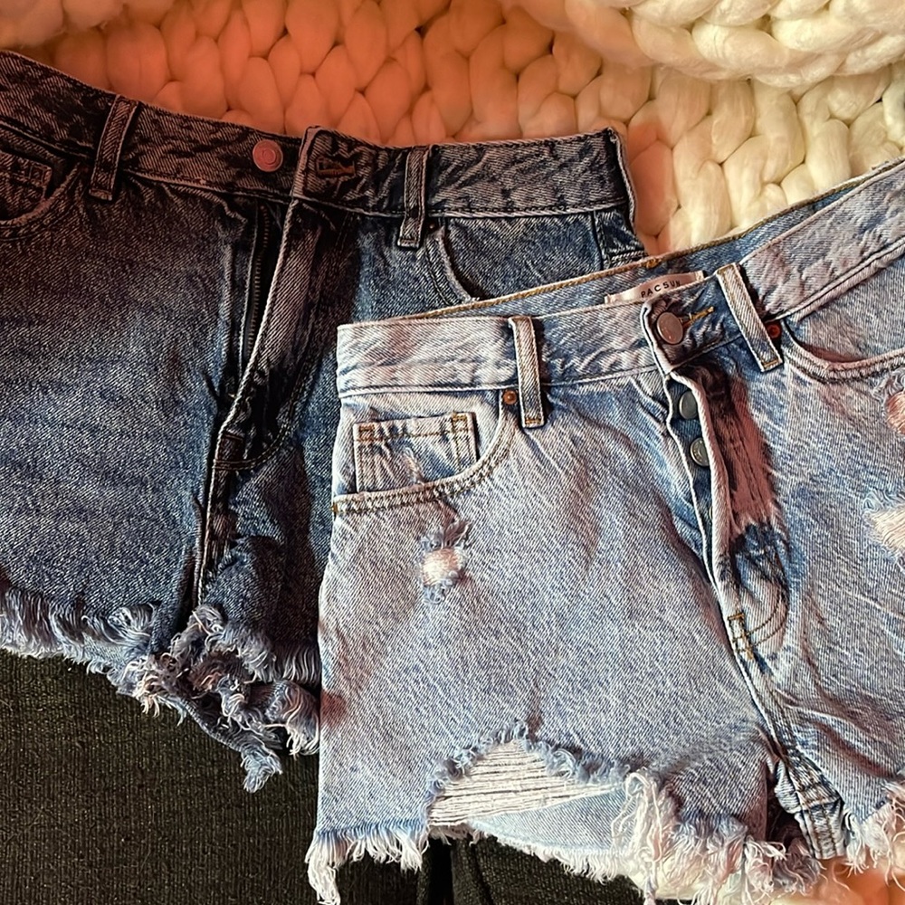 NWOT PacSun Jean Shorts Bundle